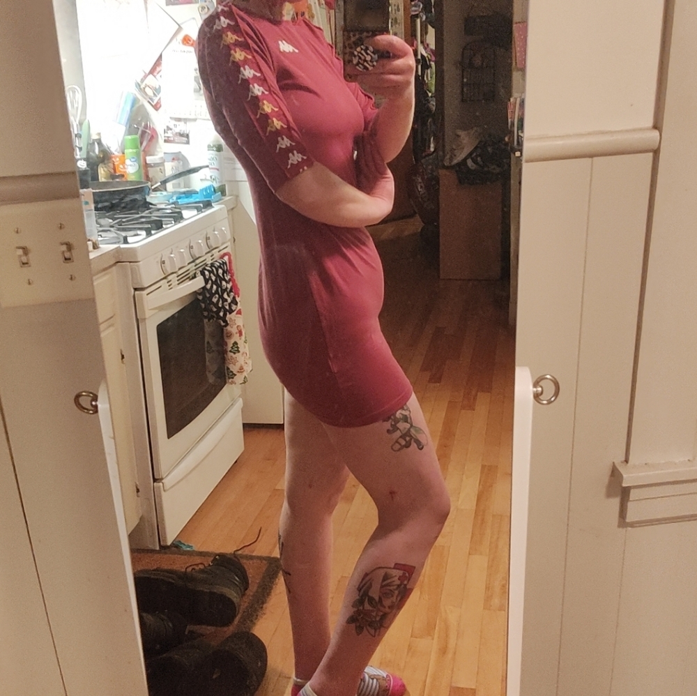 Kappa shirt dress